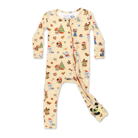 PAW Patrol: Jingle Paws Bamboo Convertible Footie: 18-24 Months