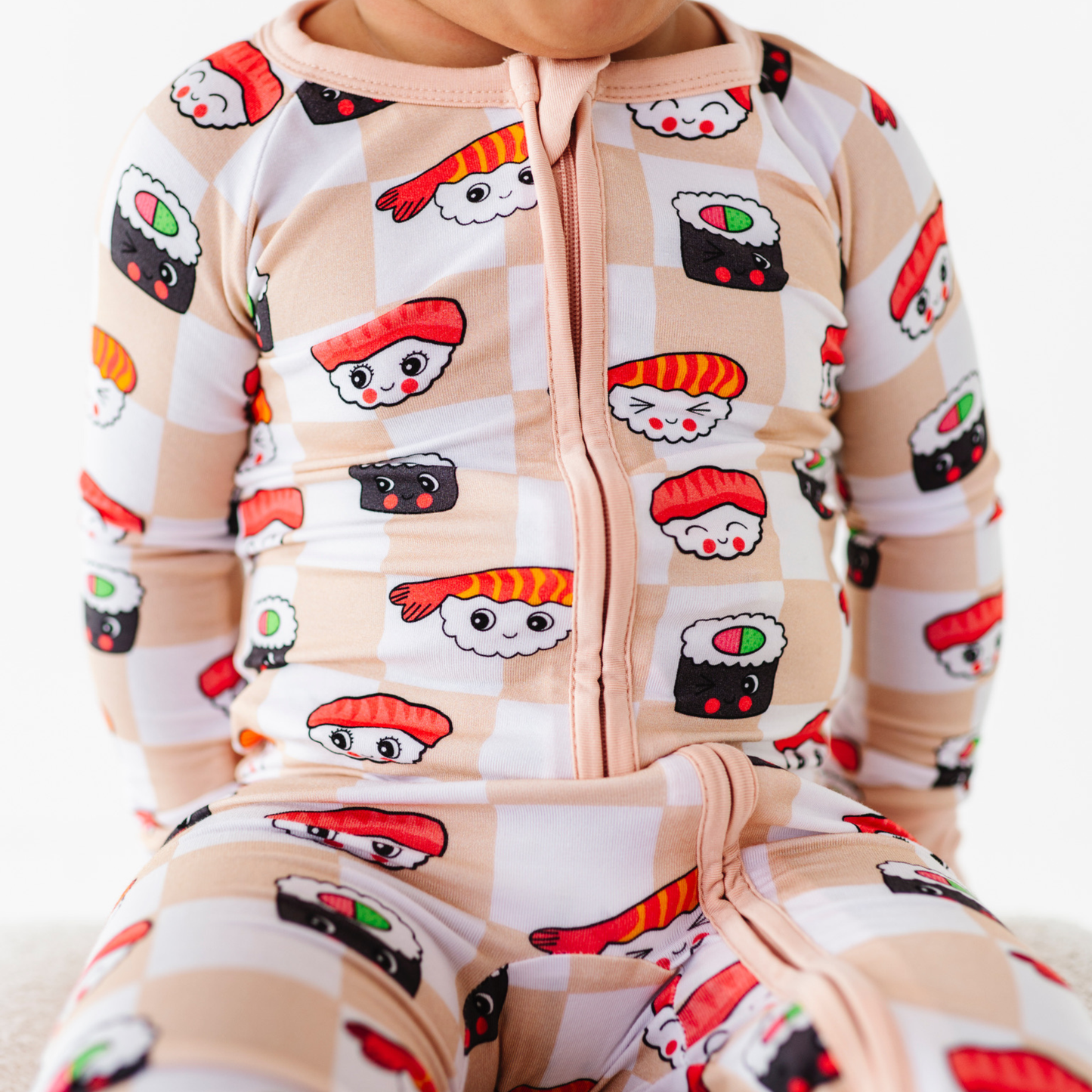 Shrimply the Best Convertible Footies: 18-24 Months