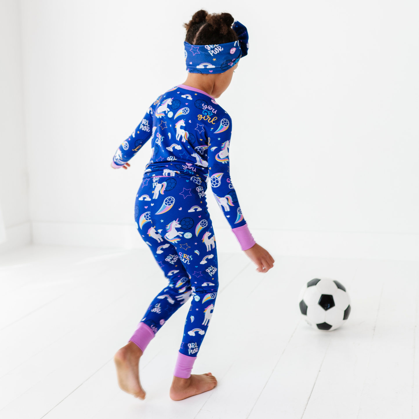 Unicorn Goals Toddler/Big Kid Pajamas: 5/6T