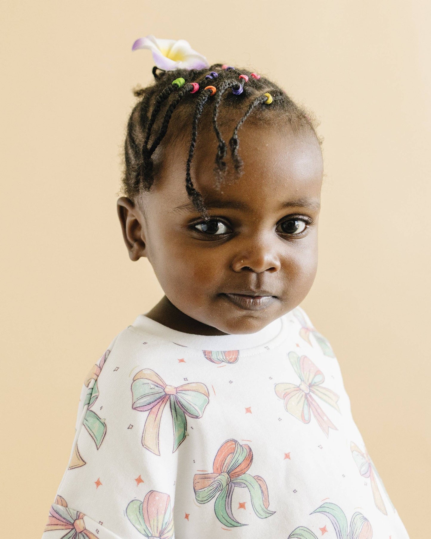 Baby & Kids Shorts Set | Happy Bows: 2T