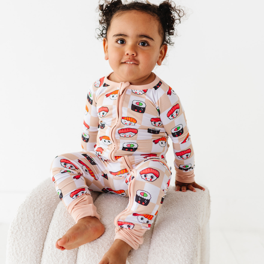 Shrimply the Best Convertible Footies: 12-18 Months