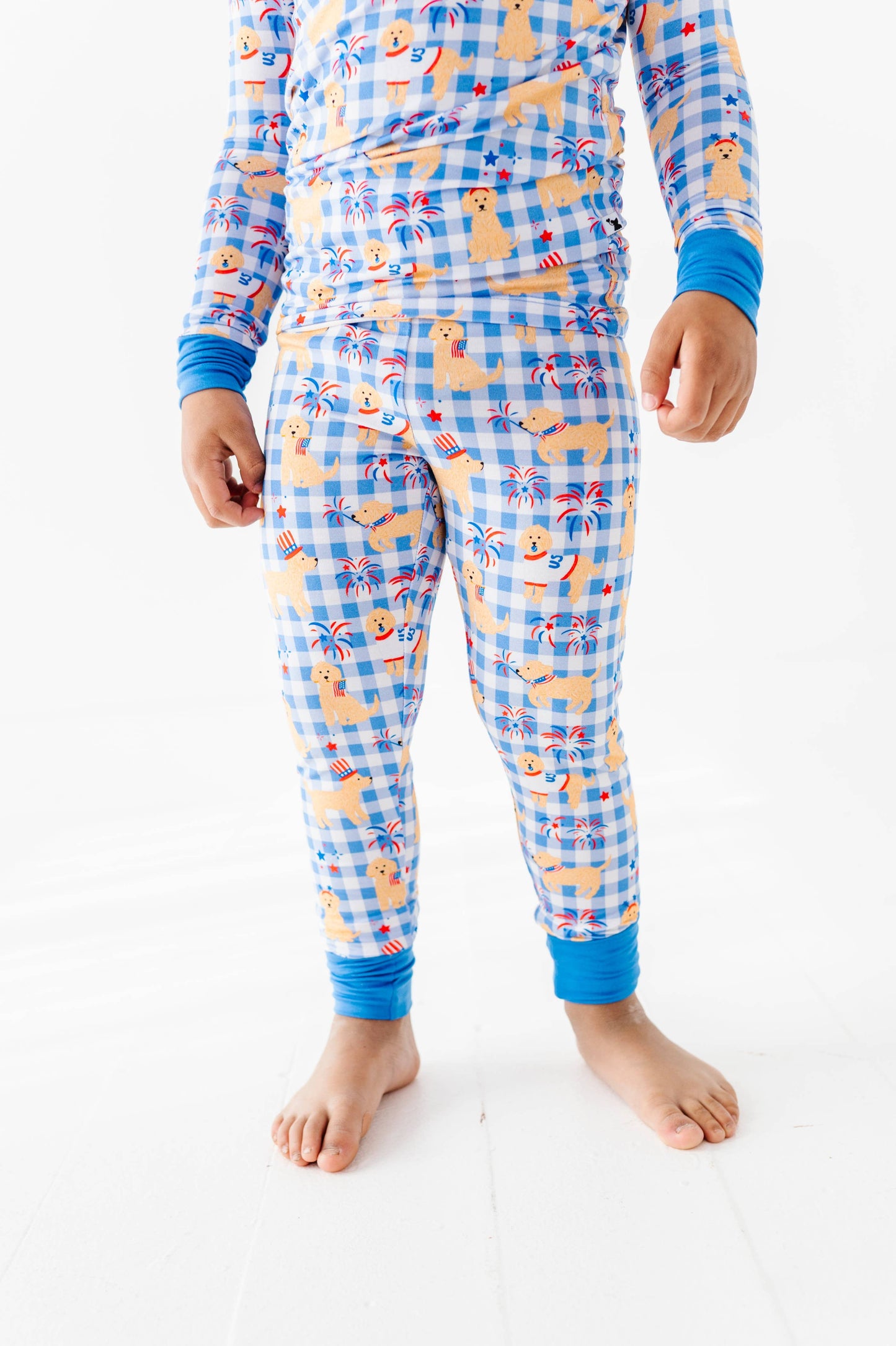 Yankee Doodle Doggies Kids Pajamas: 4T