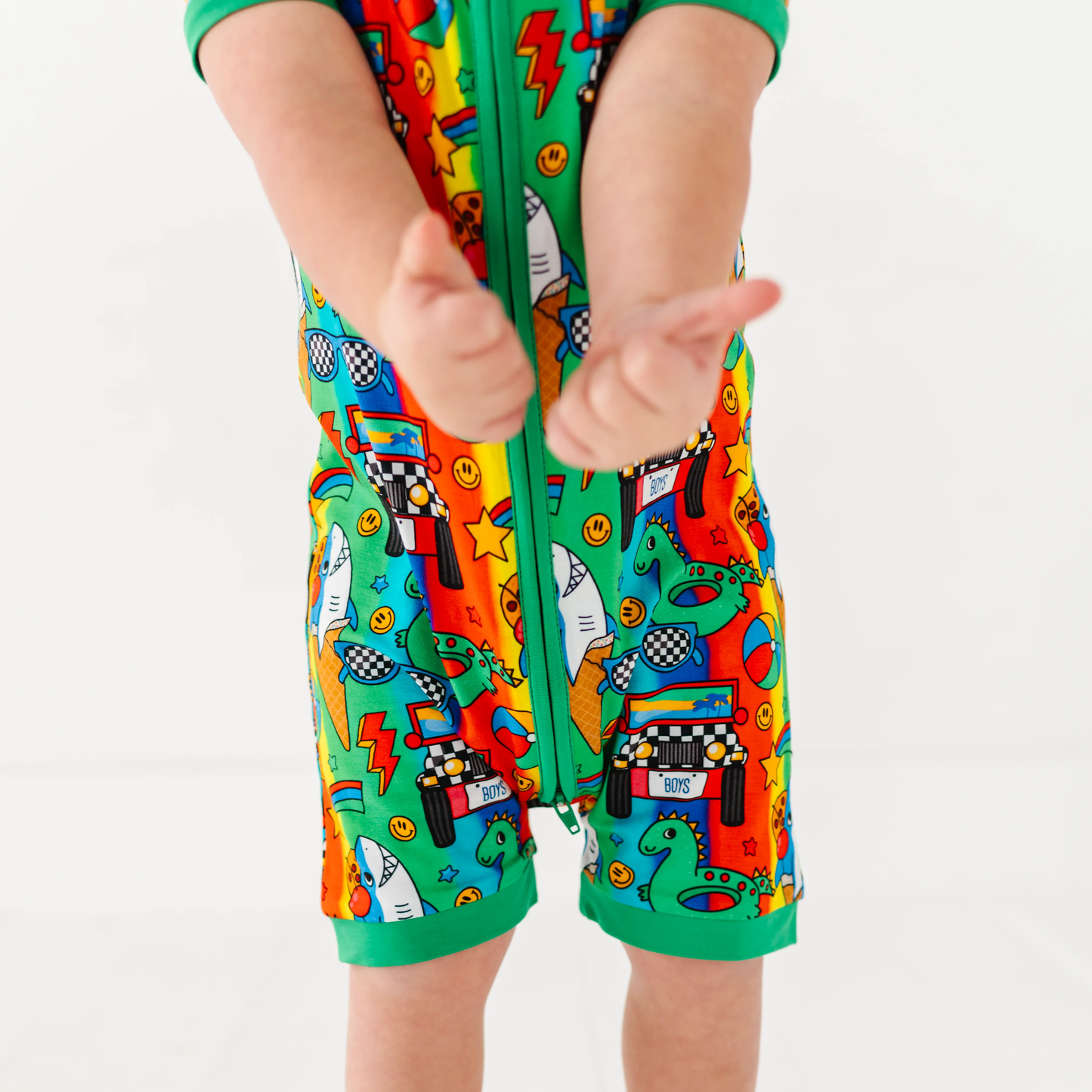 Boy Rocket Lion Shorties: 18-24 Months
