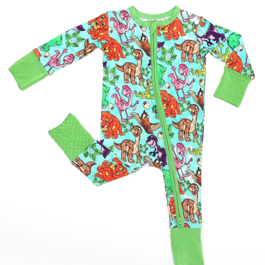 Bamboo (Connor) Zippy Romper-BEAUTIFULLY BOLD LITTLE DINO