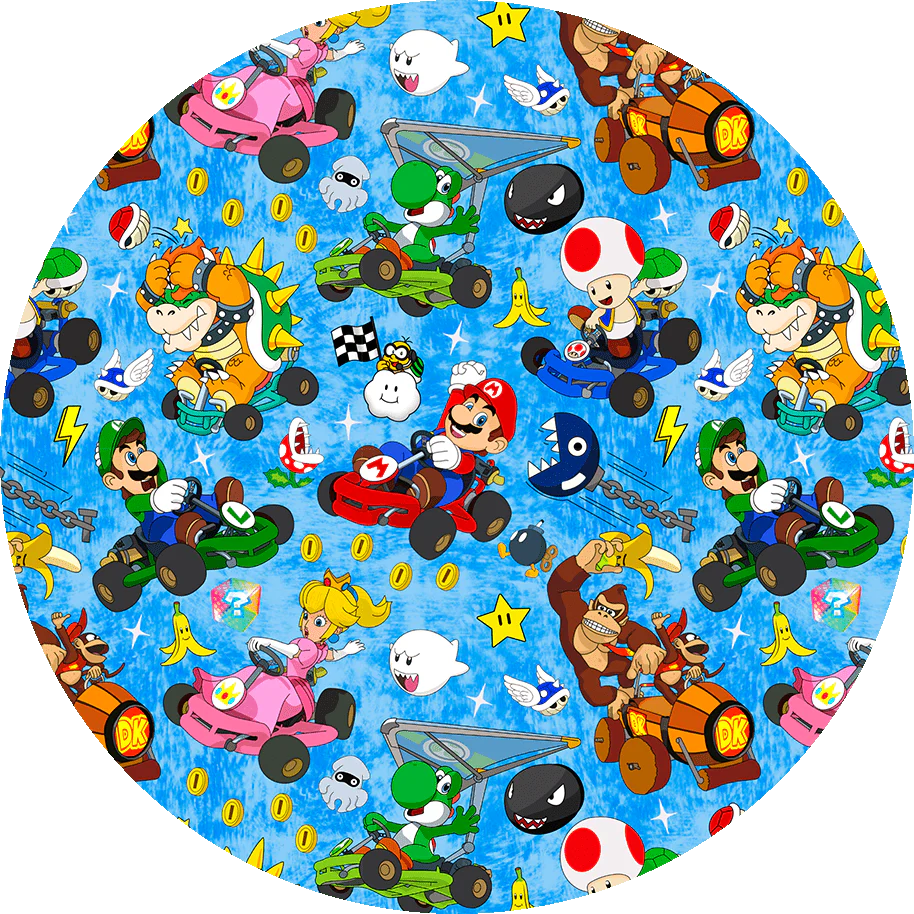 Large Minky Lush Blanket 50x65- LUIGI LAND