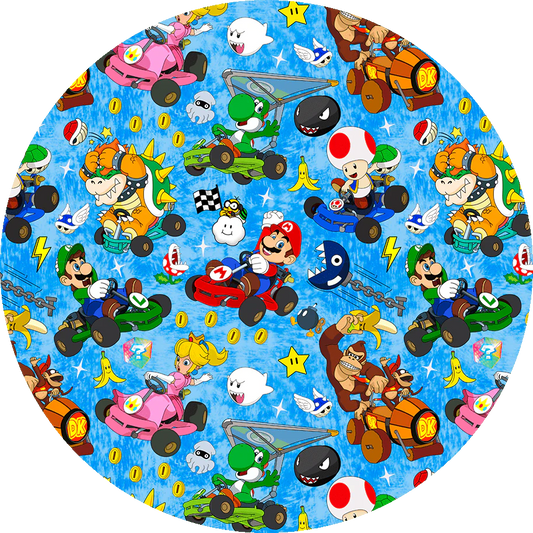 Large Minky Lush Blanket 50x65- LUIGI LAND