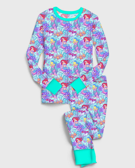 Bamboo (Willow) Long Sleeve Lounge Set- WHIMSY & WONDER PART OF YOUR WORLD