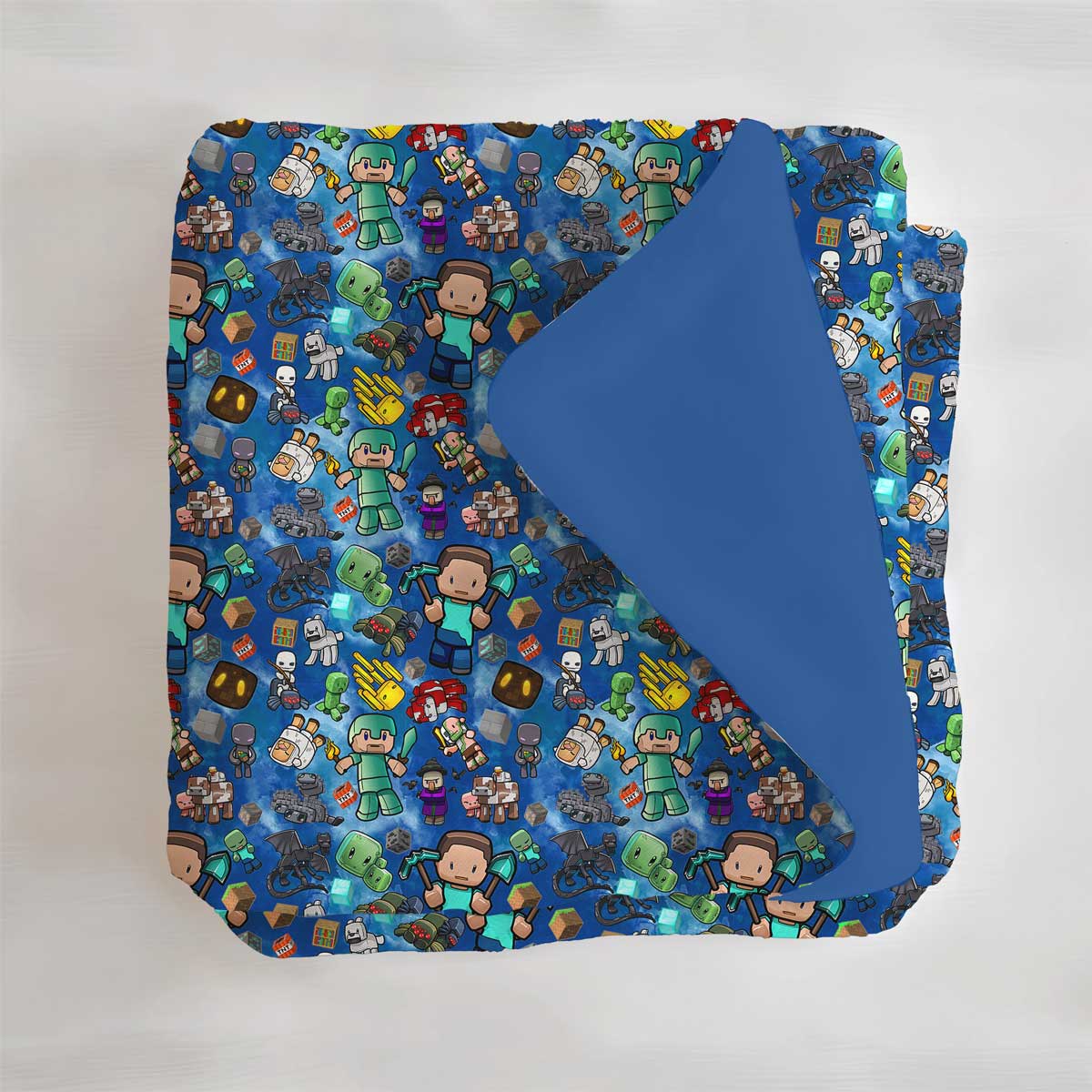 Large Minky Lush Blanket 60x80- MINE LEGENDS