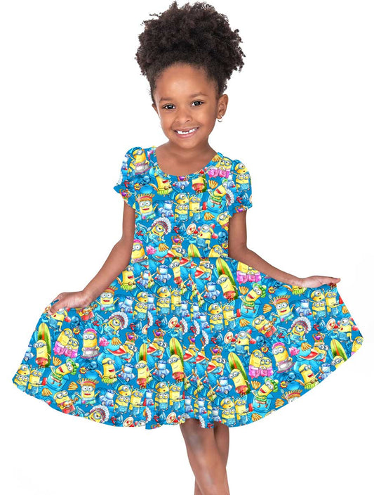 Bamboo Twirl Dress- MAGIC MOMENTS DESPICABLE