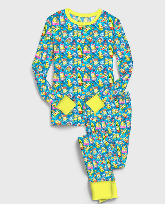Bamboo (Willow) Long Sleeve Lounge Set- MAGIC MOMENTS DESPICABLE