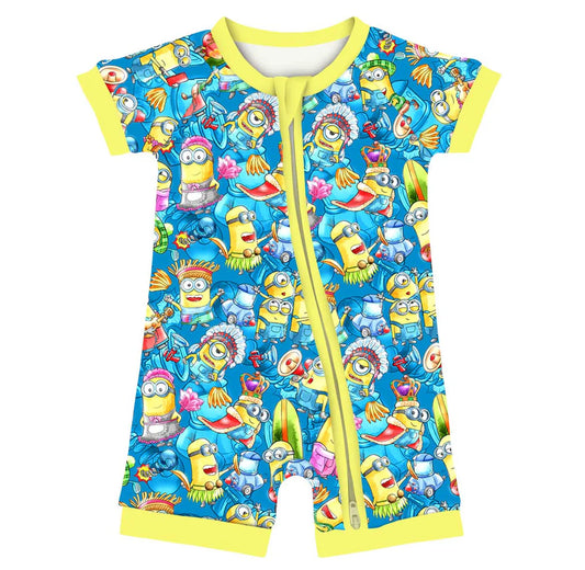 Bamboo Shorty Romper- MAGIC MOMENTS DESPICABLE