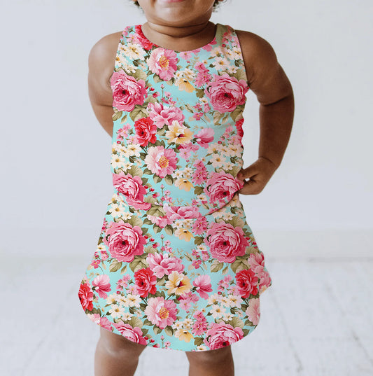 Girls Active Skort Set- PRECIOUS PETALS