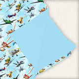 Large Minky Lush Blanket 50x65- COZY & COMFY PLANES