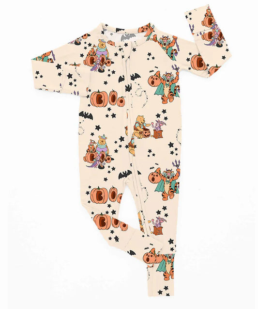 Bamboo Zippy Romper (CONNER)- BOO BASH POOH BOO