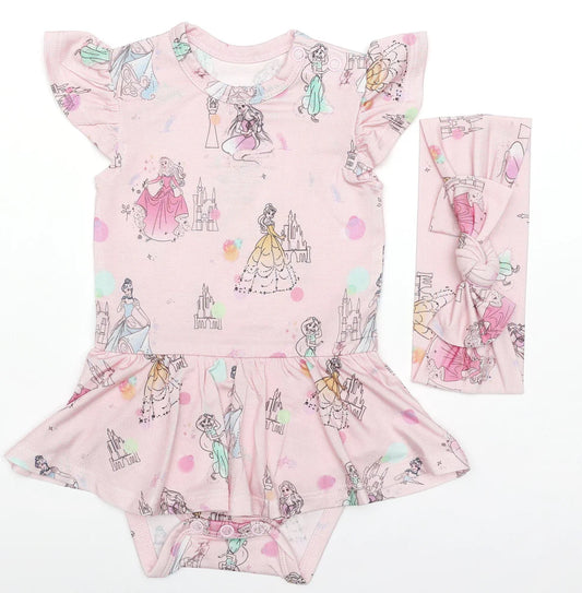 Bamboo Twirl Skirt Bodysuit with Headband (Claire)- MAGIC COLLECTION PRINCESS CASTLES