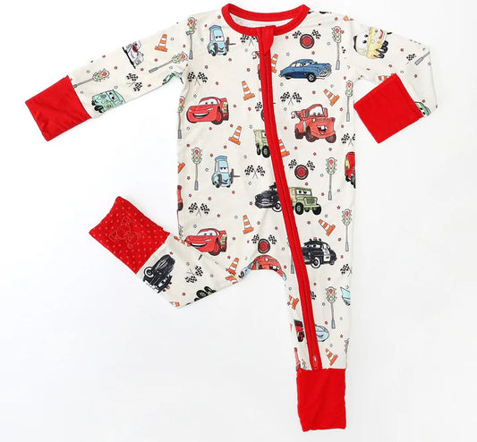 Bamboo (Connor) Zippy Romper-ROUTE 66