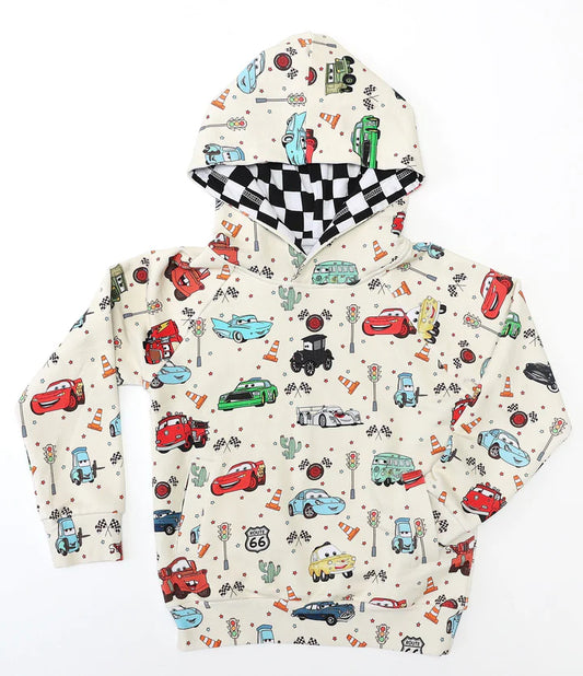 Kids Pullover Hoodie Sweatshirt- ROUTE 66